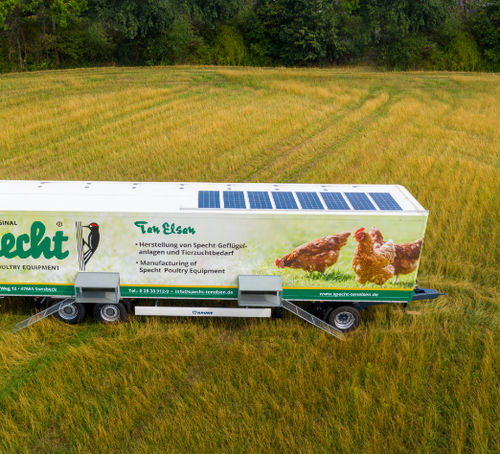 家禽养殖工作台 - 540 - Specht – Ten Elsen GmbH & Co KG - 移动式 / 太阳能供电