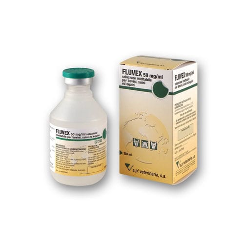 解热镇痛饲料添加剂 - FLUVEX - S.P. VETERINARIA, S.A. - 猪 / 牛 / 马用