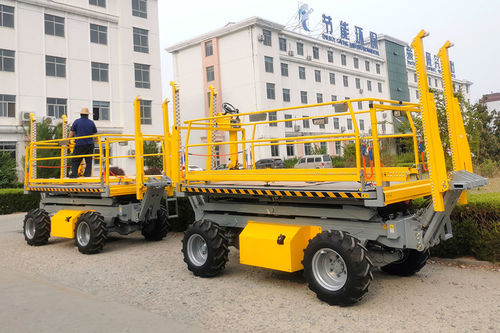 液压驱动采摘平台 - 4GP-1200DAOPQ - Weihai ZY Modern Agricultural Equipment Technology Co.,Ltd - 用于果园 / 自走式 / 柴油