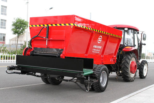 牵引式撒肥机 - 2FGC- 5T - Weihai ZY Modern Agricultural Equipment Technology Co.,Ltd - 涡轮 / 单车轴