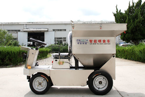 电动机自动喂料系统 - E500 - Weihai ZY Modern Agricultural Equipment Technology Co.,Ltd - 猪 / 漏斗式 / 自走式