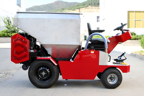 猪自动喂料系统 - GH1000 - Weihai ZY Modern Agricultural Equipment Technology Co.,Ltd - 漏斗式 / 自走式 / 汽油发动机