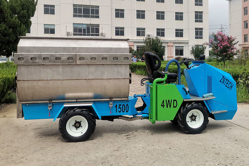 柴油机自动喂料系统 - GH1500 - Weihai ZY Modern Agricultural Equipment Technology Co.,Ltd - 猪 / 漏斗式 / 自走式