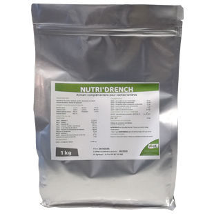 动物饲料补充剂 - NUTRI'DRENCH - NUTRI-CONCEPT - 牛 / 粉末 / 用于消化