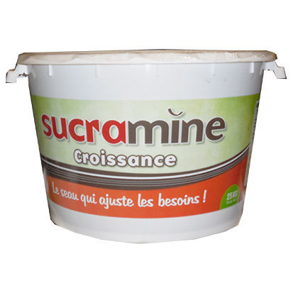 牛桶装舔块 - SUCRAMINE CROISSANCE - NUTRI-CONCEPT - 山羊