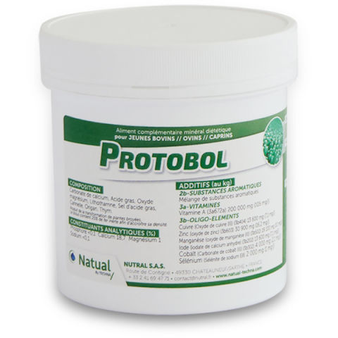动物饲料补充剂 - PROTOBOL - NATUAL - 牛犊 / 矿物质 / 维生素