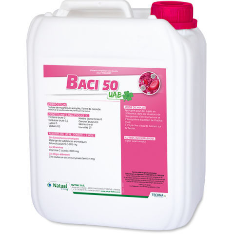 动物饲料补充剂 - BACI 50 - NATUAL - 家禽 / 肉鸡 / 维生素