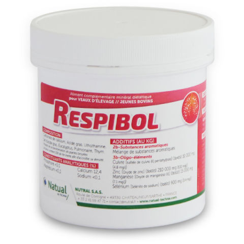 动物饲料补充剂 - RESPIBOL - NATUAL - 牛犊 / 硒 / 锌