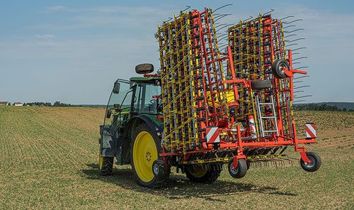 齿式耙 - VS 1200 M1 - APV APV - Technische Produkte GmbH - 折叠 / 除草