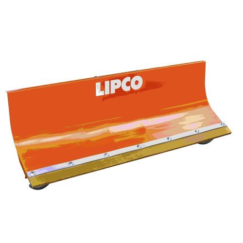 直线型除雪铲 - RS - LIPCO - 带有橡胶刮板