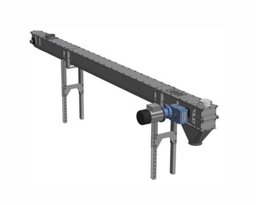 链条输送机 - SKIOLD DK - Damas Seed Processing A/S - 倾斜