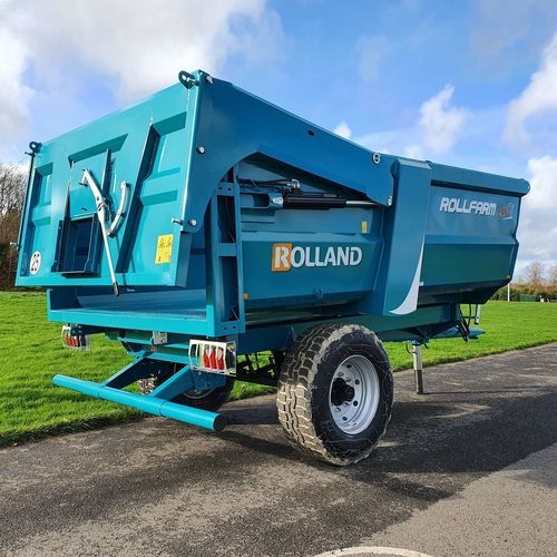 倾卸式拖车 - Rollfarm 4317 - ETS ROLLAND S.A. - 双车轴 / 农用