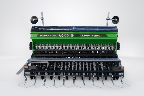 传统型条播机 - AS3000+ - SOLMAX STEEL - KRONOX AGFA- ALLORIA INDUSTRY - 蔬菜 / 拖拉机悬挂 / 带施肥机