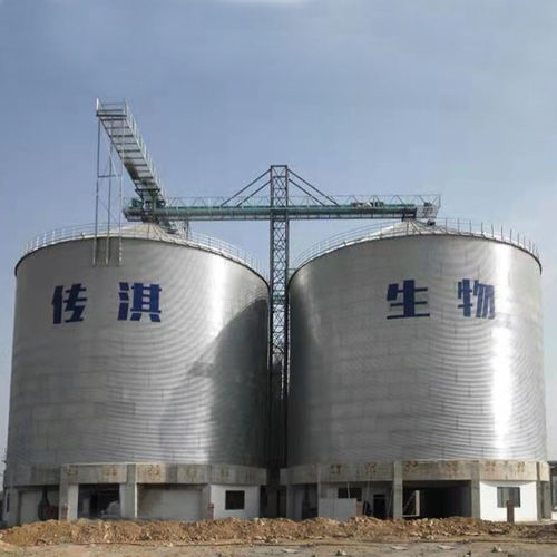 平底筒仓 - Dongying Fengtu Intelligent Storage Co., Ltd - 谷物 / 玉米 / 电镀钢