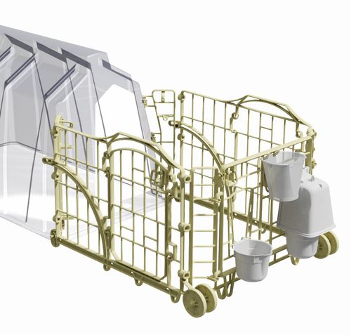 畜牧养殖护栏 - Plastic fence - Welfare-Farm - 加固 / 犊牛 / 塑料