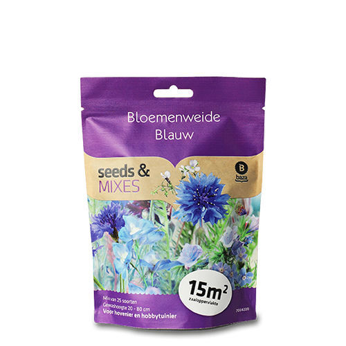 混合花卉种子 - 7034220 - BAZA Seeds Holland b.v. - 一年生 / 混色 / 蓝色