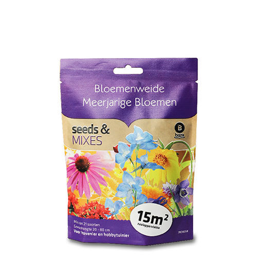 混合花卉种子 - 7034250 - BAZA Seeds Holland b.v. - 多年生 / 混色 / 用于花园