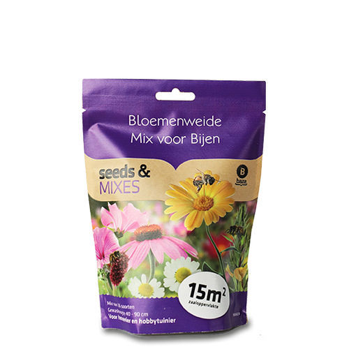 混合花卉种子 - 7034150 - BAZA Seeds Holland b.v. - 一年生 / 黄色 / 粉色