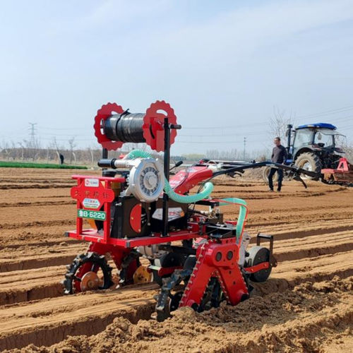 气动精密播种机 - 2BSR-2H - Qingdao Dashun Jingfeng Agricultural Machinery Co., Ltd. - 2行 / 蔬菜 / 手推自行式