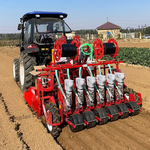 气动精密播种机 - 2RX-12H - Qingdao Dashun Jingfeng Agricultural Machinery Co., Ltd. - 12行 / 蔬菜 / 三点悬挂