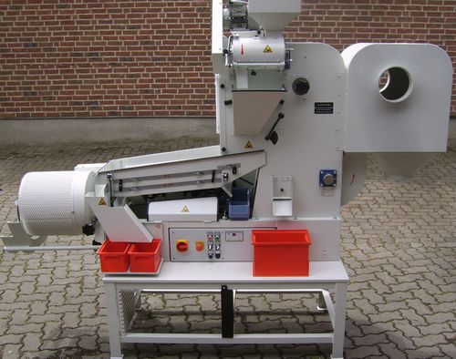 实验室种子清选机 - MINI 80 - Samatec Saatguttechnik Maschinenbau GmbH - 颗粒 / 振动筛孔 / 自动