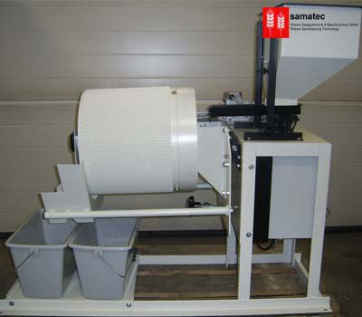实验室分拣机 - Mini 80 - Samatec Saatguttechnik Maschinenbau GmbH - 颗粒 / 鼓型