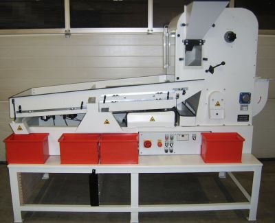 实验室种子清选机 - MINI 380–LS3 - Samatec Saatguttechnik Maschinenbau GmbH - 颗粒 / 振动筛孔 / 自动