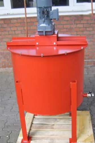 搅拌器罐 - RP 100 - Samatec Saatguttechnik Maschinenbau GmbH - 立式 / 不锈钢 / 带混合器
