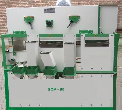 颗粒种子清选机 - SC-P 80 - Samatec Saatguttechnik Maschinenbau GmbH - 振动筛孔 / 自动 / 带风选器