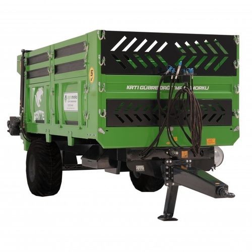 牵引式撒肥机 - PANTER 6 - Agromeks Agricultural Machinery - 垂直喷洒 / 单车轴