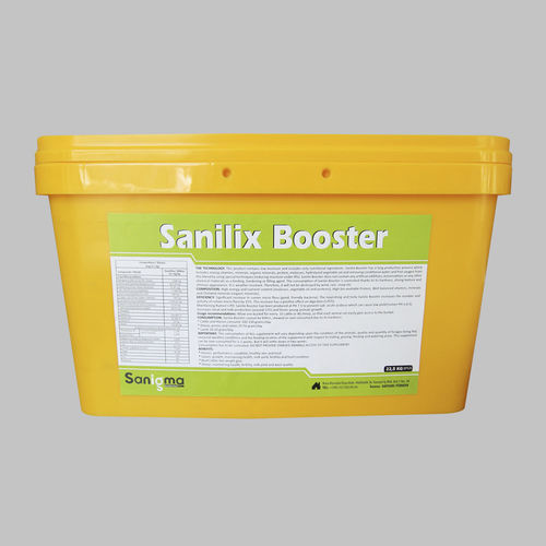牛桶装舔块 - Sanilix Booster - Sanigma Dis. Tic. Ltd. Sti. - 微量元素 / 维生素 / 黑蔗糖蜜
