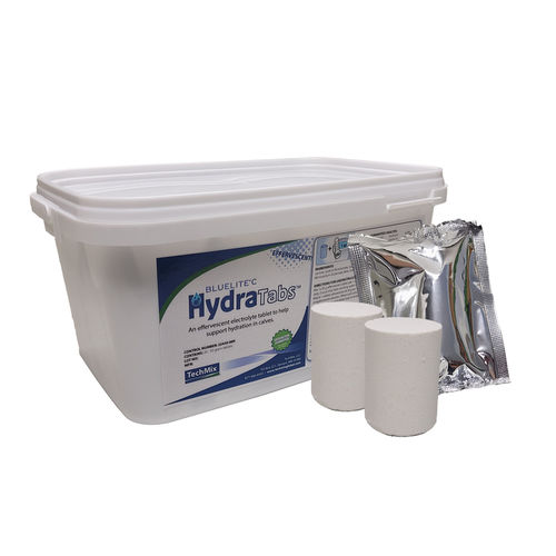 动物饲料补充剂 - BlueLite® C Hydra Tabs™ - TechMix Europe - 牛犊 / 氨基酸 / 钠