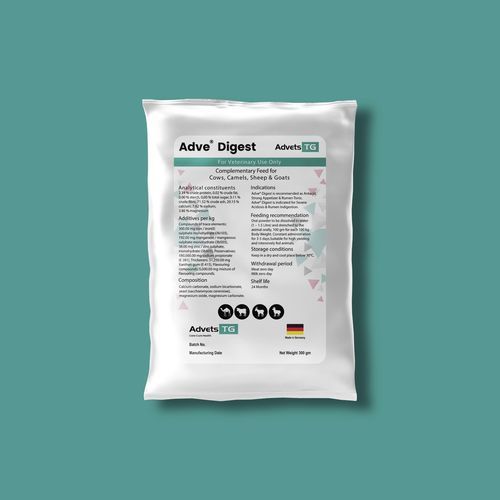 动物饲料补充剂 - Adve® Digest - Advets TG GmbH & Co. KG - 牛 / 粉末 / 用于消化