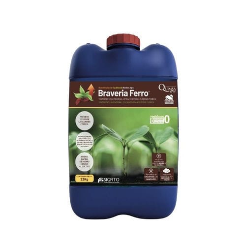 抗缺铁黄化病肥料 - BRAVERIA FERRO - Quimsa ITW - 有机 / 矿物 / NPK