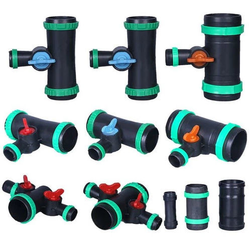 塑料灌溉配件 - Yibiyuan Water-saving Irrigation Technology Co., Ltd. - 直线型 / T形 / 螺纹