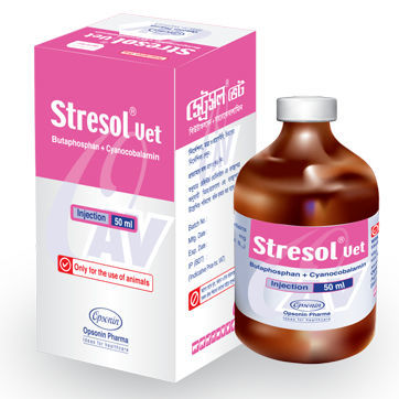 动物饲料补充剂 - Stresol Vet - Opsonin Pharma Limited - 牛 / 液体 / 新陈代谢