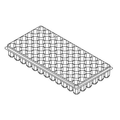 塑料育苗盘 - 89100 - Air Tray Technologies by Blackmore Company - 重复使用型 / 圆形