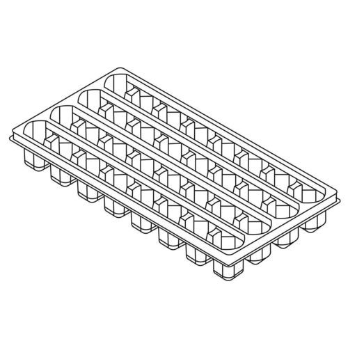 塑料育苗盘 - 89010 - Air Tray Technologies by Blackmore Company - 重复使用型 / 长方形 / 苗圃