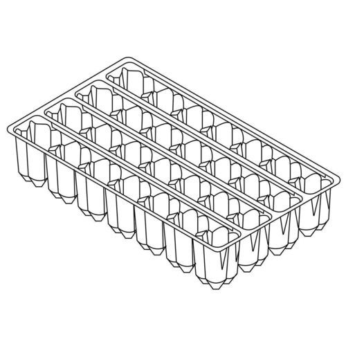 塑料育苗盘 - 82060 - Air Tray Technologies by Blackmore Company - 重复使用型 / 长方形