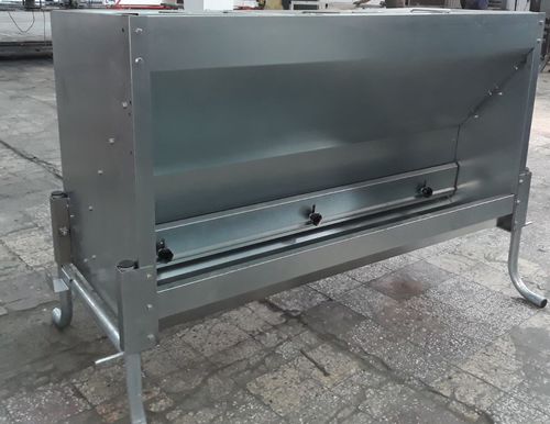 单入口漏斗喂食器 - FEEA822000 - AHI - FARM CAMARA - 犊牛 / 镀锌钢 / 用于室内