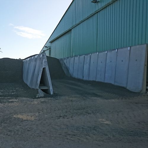 阶梯式仓墙体 - A-STOCK - Féret Préfa Béton - 混凝土 / 预制 / 筒仓