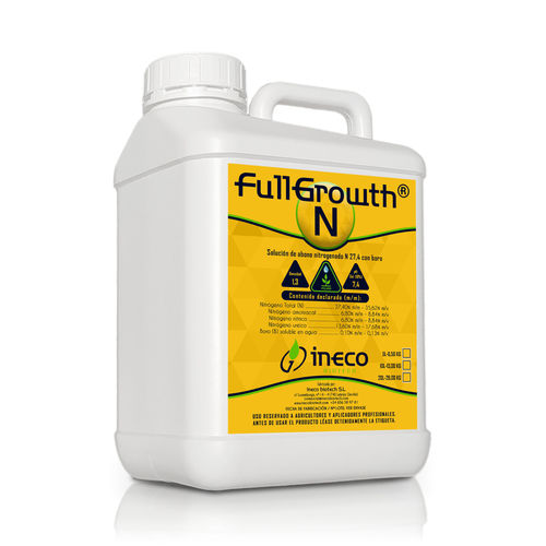 氮肥料 - FULGROWTH N - Ineco Biotech - 富集硼 / 液体