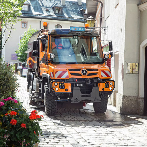 双车轴卡车 - Mercedes-Benz Unimog Ahlborn GmbH Nutzfahrzeuge - 紧凑型