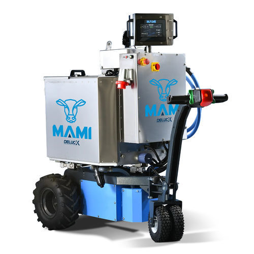 移动式犊牛喂奶车 - Mami - DeLucX srl - 带混合器 / 带有定量机 / 带牛奶加热器