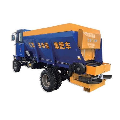 自走式有机肥抛撒车 - 2FGH-5YD - QuFu HuiFu Machinery Manufacturing Co., Ltd. - 卡车安装式 / 双车轴 / 紧凑型