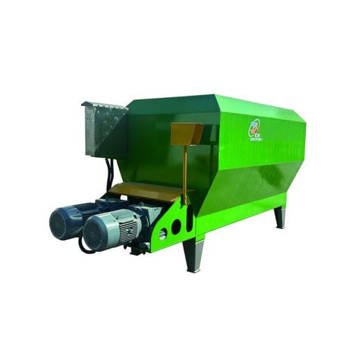 卧式立式饲料搅拌机 - 9JGW series - QuFu HuiFu Machinery Manufacturing Co., Ltd. - 固定式 / 电动机