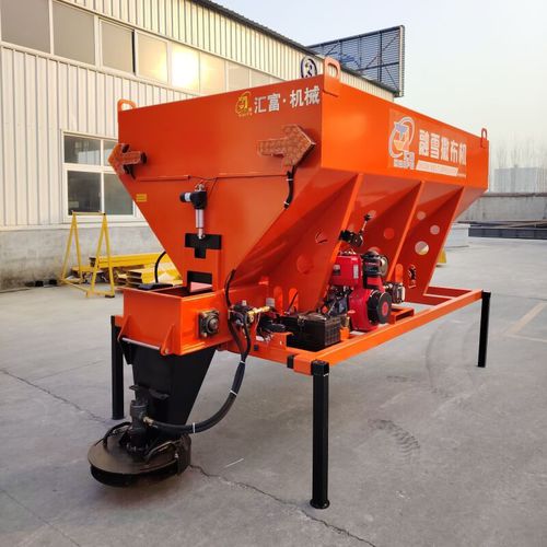 悬挂式撒盐机 - HF series - QuFu HuiFu Machinery Manufacturing Co., Ltd. - 电动 / 拖拉机悬挂 / 用于道路