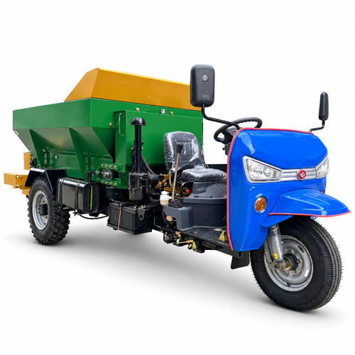 自走式有机肥抛撒车 - QuFu HuiFu Machinery Manufacturing Co., Ltd. - 单车轴