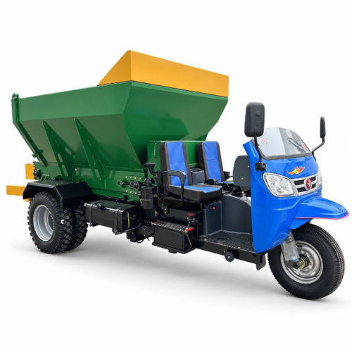 自走式有机肥抛撒车 - QuFu HuiFu Machinery Manufacturing Co., Ltd. - 单车轴 / 园艺