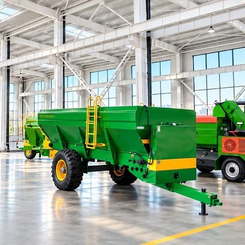 卧式螺杆搅拌机 - 9JQW-5 - QuFu HuiFu Machinery Manufacturing Co., Ltd. - 牵引式 / 3螺杆 / 带有称重装置